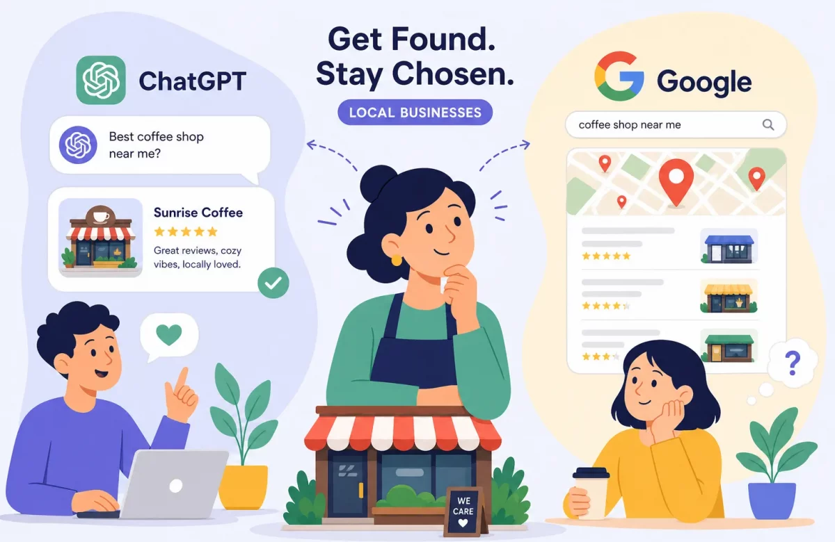 ChatGPT vs Google: How Local Businesses Get Found in 2026