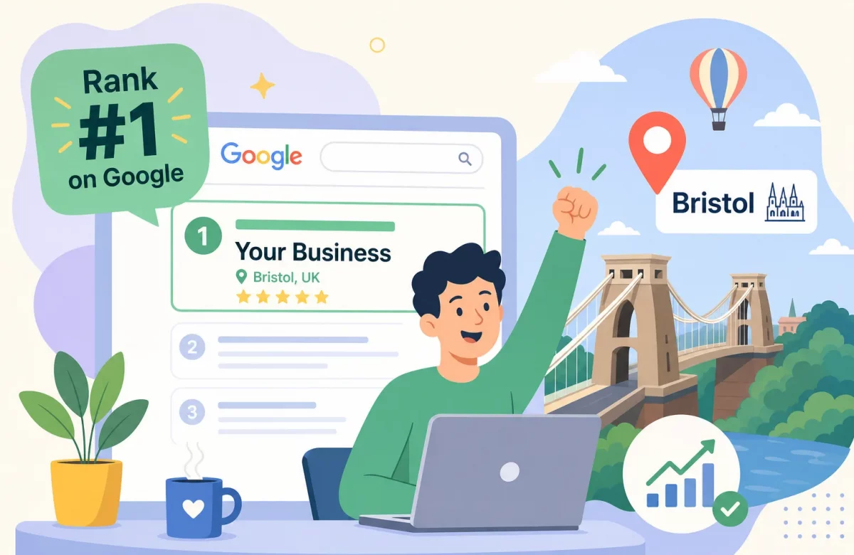 How to Rank #1 on Google in Bristol