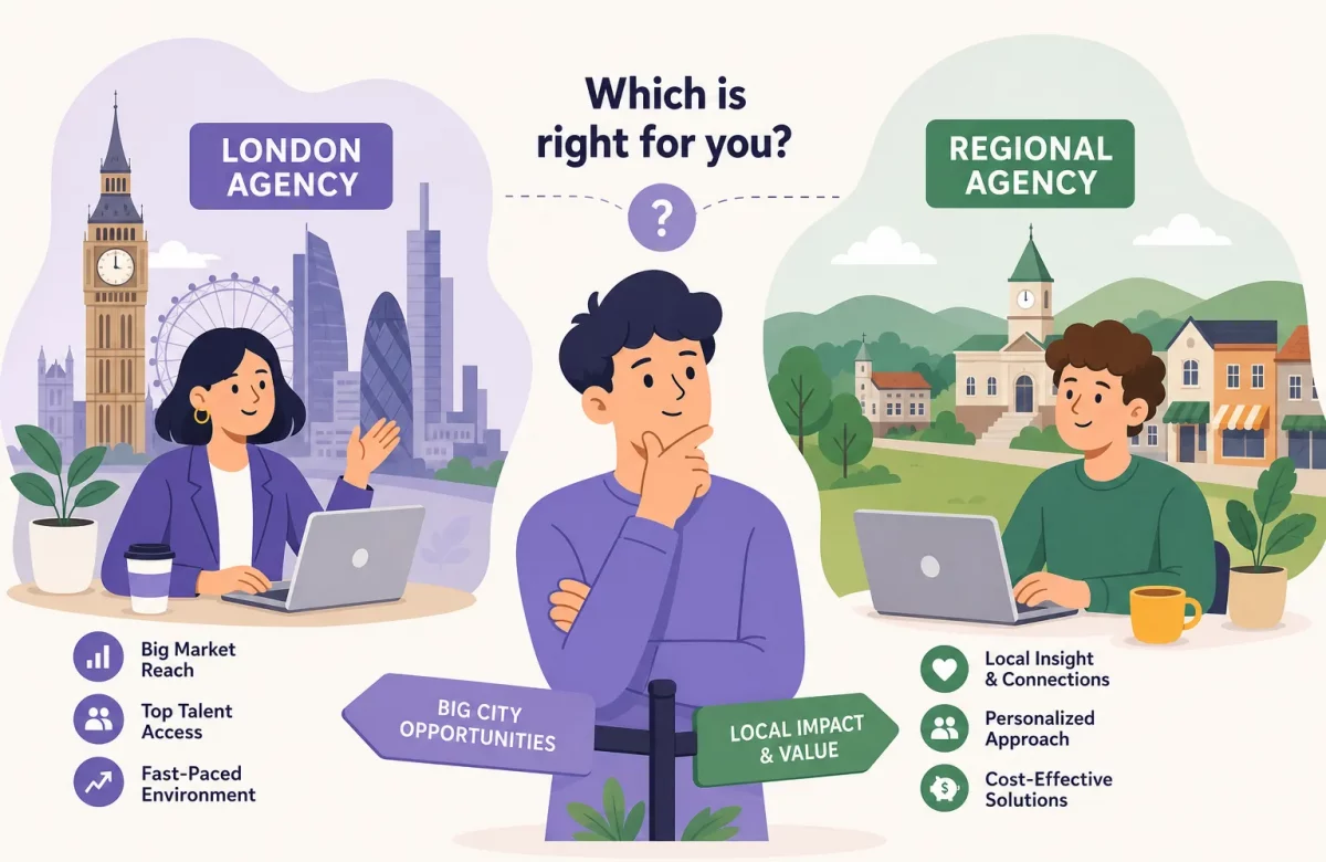 London Marketing Agency vs Regional Agency